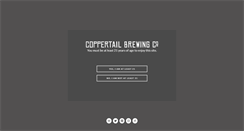 Desktop Screenshot of coppertailbrewing.com